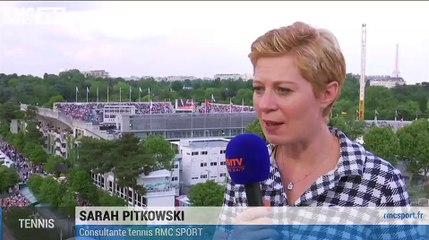 Sarah Pitkowski : "Ça dégage le tableau pour Tsonga"
