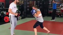 Ronda Rousey Back in Tranning With Edmond