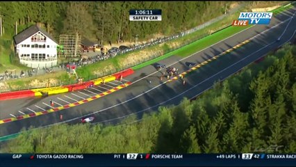 Stefan Mücke Big Crash Spa 2016 FIA WEC