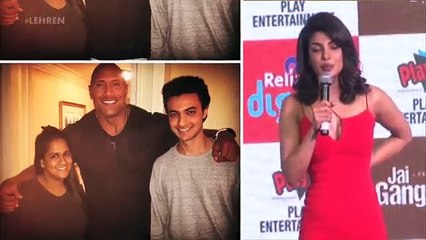 Salman Khan's Sister Meets 'Baywatch' Actor Dwayne Johnson