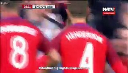 Half Time Goal HD - England 1-0 Australia 27.05.2016 HD