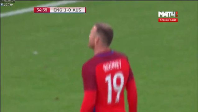 Wayne Rooney Goal HD | England 2-0 Australia 27.05.2016