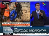 Siria: encuentran en Palmira fosa común con decenas de cuerpos