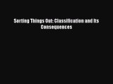 PDF Sorting Things Out: Classification and Its Consequences  EBook