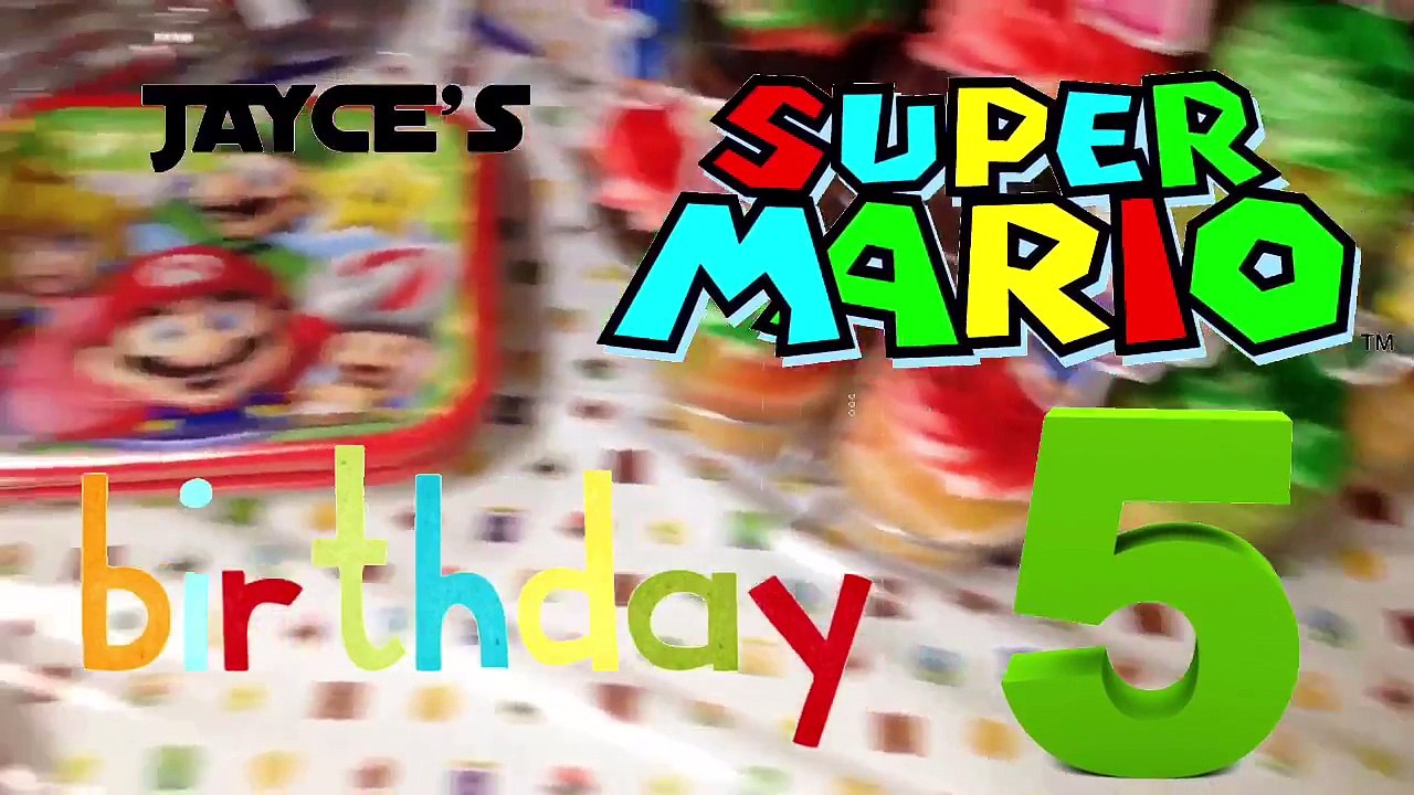 "Super Mario song 3" BROTHER BIRTHDAY VIDEO
