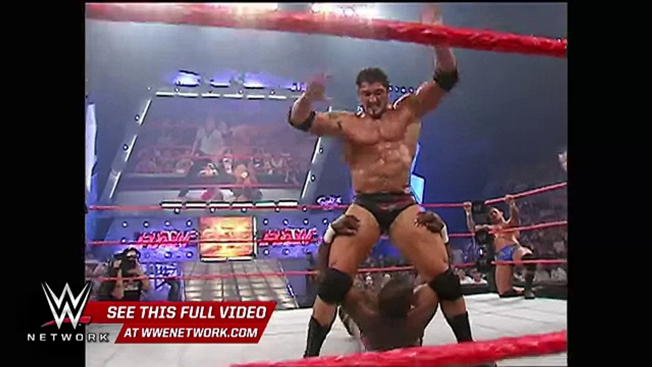 Chris Jericho & Shelton Benjamin vs. Randy Orton & Batista- Raw,