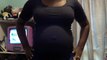 28 weeks and 6 days prenant belly / 29 weeks pregnant belly