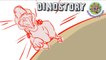 The Making of T-Rex chases Triceratops - Dinosaur Songs from Dinostory by Howdytoons