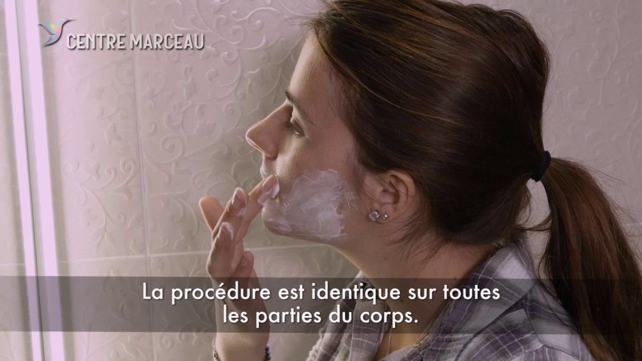 Epilation laser definitive - Diminuer la douleur - Crème anesthésiante