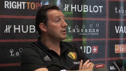 Belgique - Wilmots : ''Pourquoi craindre la France ?''