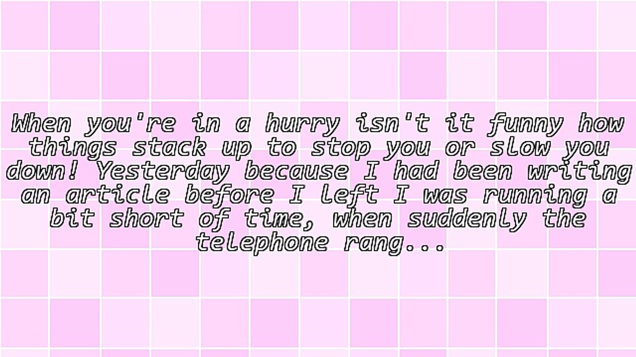 Do Things Always Go to Plan?