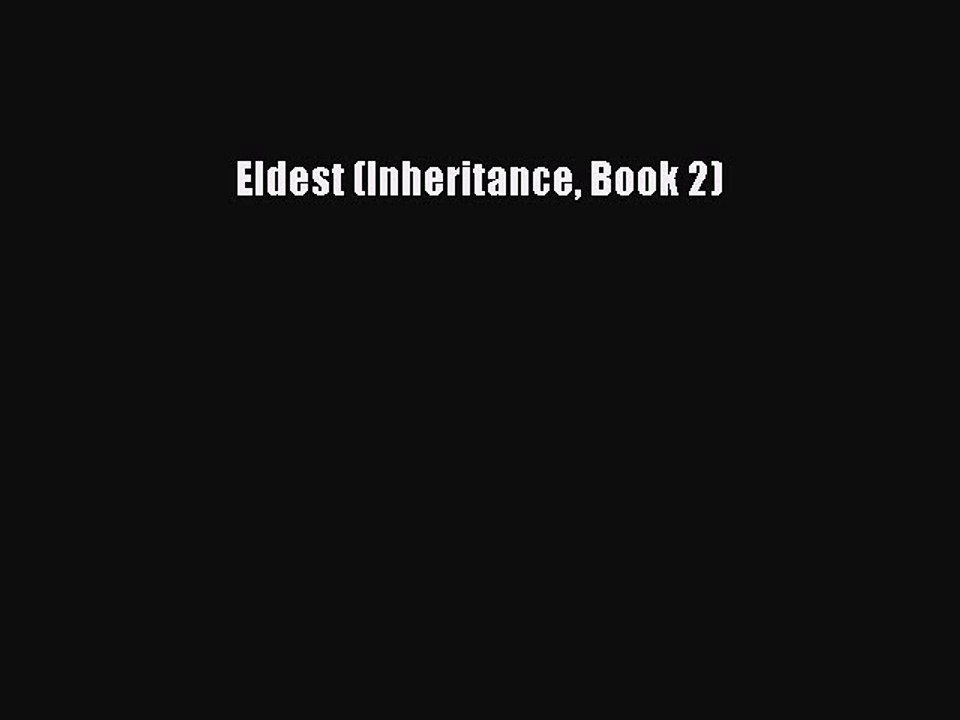 [Download] Eldest (Inheritance Book 2) PDF Free