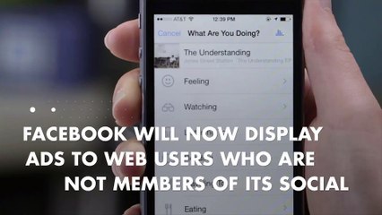 Facebook begins tracking non-users around the internet