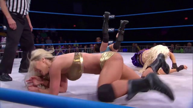 Taryn Terrell vs Madison Rayne vs Angelina Love