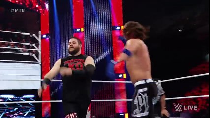 AJ Styles vs. Kevin Owens - Money in the Bank Qualifier - Raw, May 23, 2016