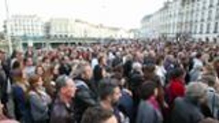 Bayonne : hommage aux victimes des attentats de Paris