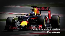 F1 2016 - Interview with Daniel Ricciardo before Monaco Grand Prix