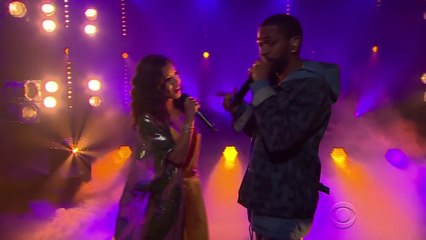BIG SEAN ft JHENE AIKO (Twenty88) " On The Way " Live at the Late Show 27/05/2016 (HD).