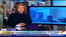 Presidente Santos celebra liberación de Salud Hernández, pero sigue 