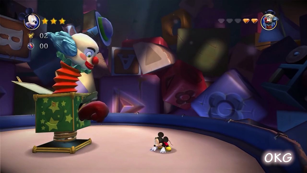 Fight For Minnie Castle of Illusion Bosses Mickey Mouse Video Games For Kids