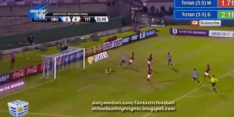 Uruguay Disallowed Goal - Uruguay vs Trinidad & Tobago 27.05.2016