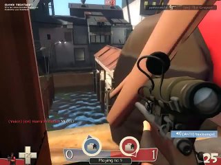Creepy stalker nerd cries at girl rejecting him in TF2