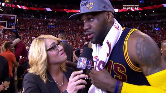 LeBron James on Raptors Fans Cavaliers vs Raptors Game 6 May 27, 2016 2016 NBA Playoffs