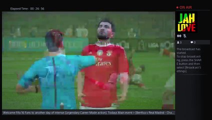 Mociòn's Live PS4 Broadcast - Portugal Liga NOS Career Mode - SL Benfica. x3 Games (21)