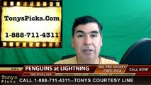 Pittsburgh Penguins vs. Tampa Bay Lightning Pick Prediction NHL Playoffs Game 3 Odds Preview