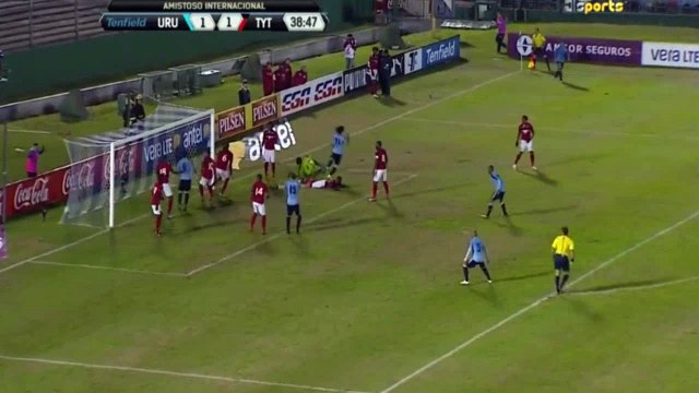 Edinson Cavani Second Goal Uruguay 2 - 1 Trinidad & Tobago 2016 HD