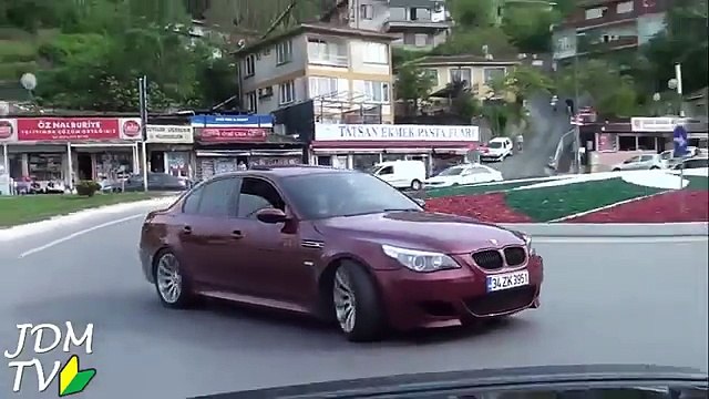 Harun Taştan BORDO M5 Drift Show 2015