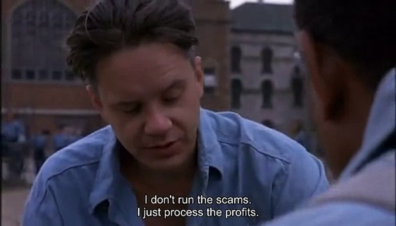 "Ever bother you" - The Shawshank Redemption