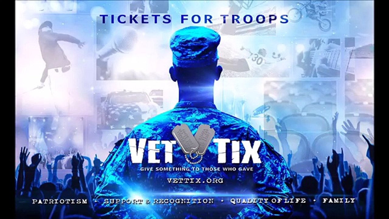 The Veteran Tickets Foundation Tickets for Troops Program.