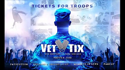 The Veteran Tickets Foundation Tickets for Troops Program.