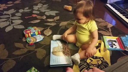Reading "Mama Mama Papa Papa"