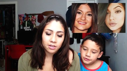 Child reacts to Kim K nudes  || JasmineTags