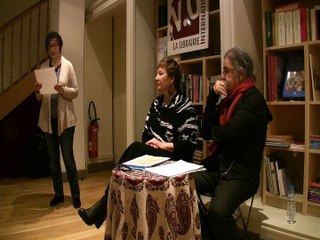 Parviz Lak ~ Lecture à la librairie V. O., à Lille, le 18 mars 2016.