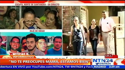 “No tenemos ningún problema de salud, estamos muy bien": Diego D'Pablos a su familia