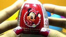 Surprise eggs #4 unbox kids toys Little Pony Toys, Minnie Mouse, Disney Frozen Cars 2 Español