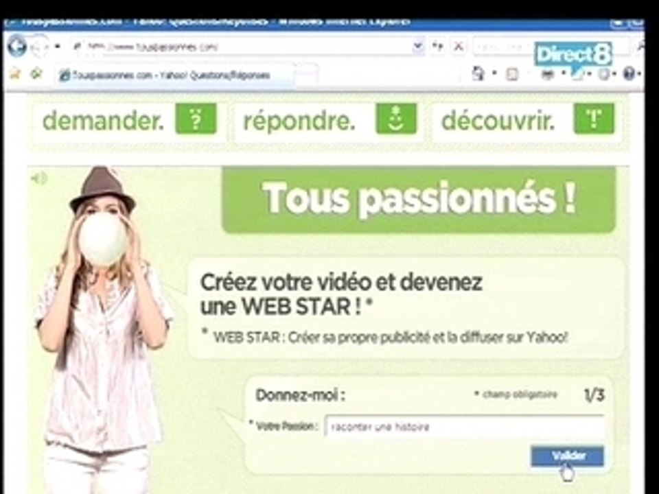 Touspassionnes.com - DIRECT8