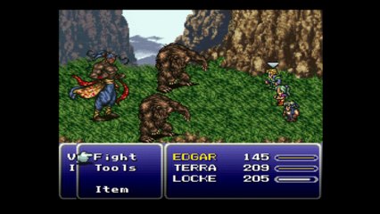 FINAL FANTASY VI [HD] PS3 WALKTHROUGH PART 8 - BOSS #4 (VARGAS) & RETURNERS' HIDEOUT