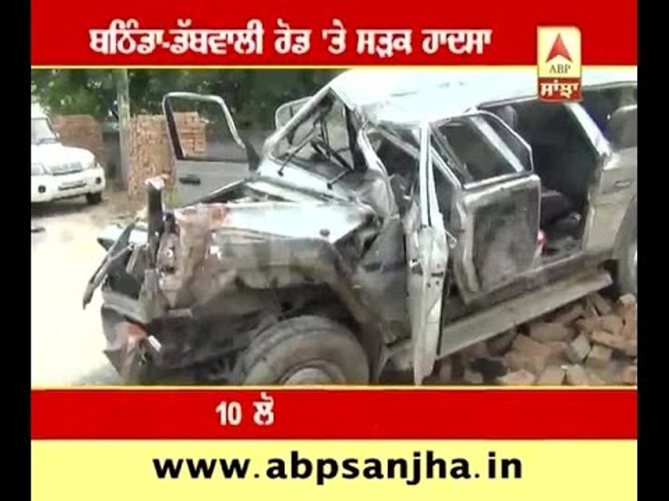 Road Mishap in Bathinda, one girl Died