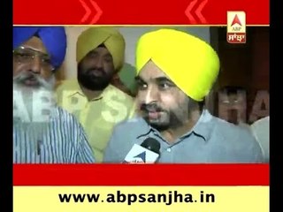 Bhagwant Maan challenges Bikram Singh Majithia