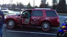 Sick 2008 Ford Explorer!  Insane paint job, 150db  stereo with 4 15