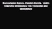 [PDF] Marcus Iunius Nypsus - Fluminis Varatio / Limitis Repositio: Introduction Text Translation