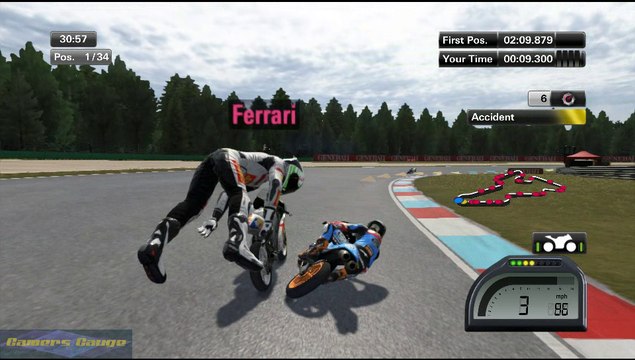 MotoGP14X64 - #19 Career #11 Brno, qualifying p1