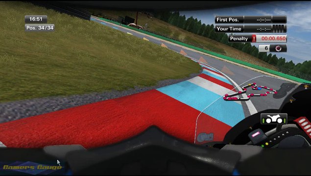 MotoGP14X64 - #19 Career #11 Brno, warm-up