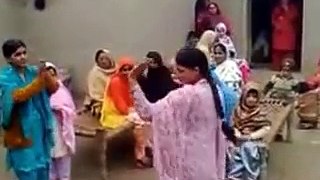 Desi Dance Of Desi Girl In A Village Wedding