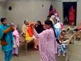 Desi Dance Of Desi Girl In A Village Wedding