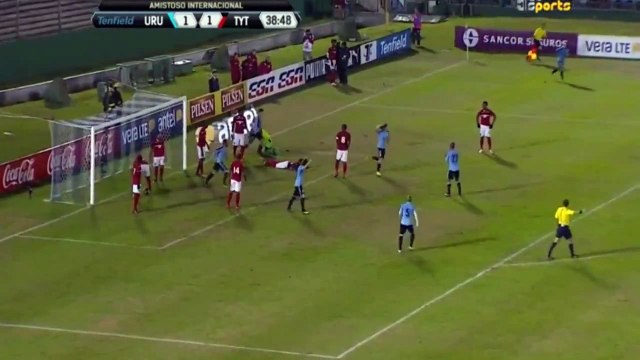 Uruguay 2 - 1 Trinidad & Tobago Edinson Cavani Second Goal 28-05-2016 HD
